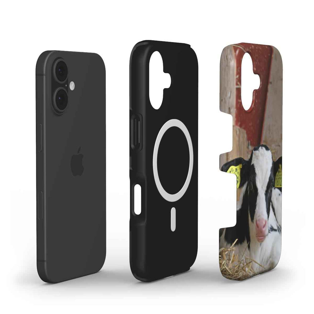 Coque Magsafe - Veau Prim Holstein