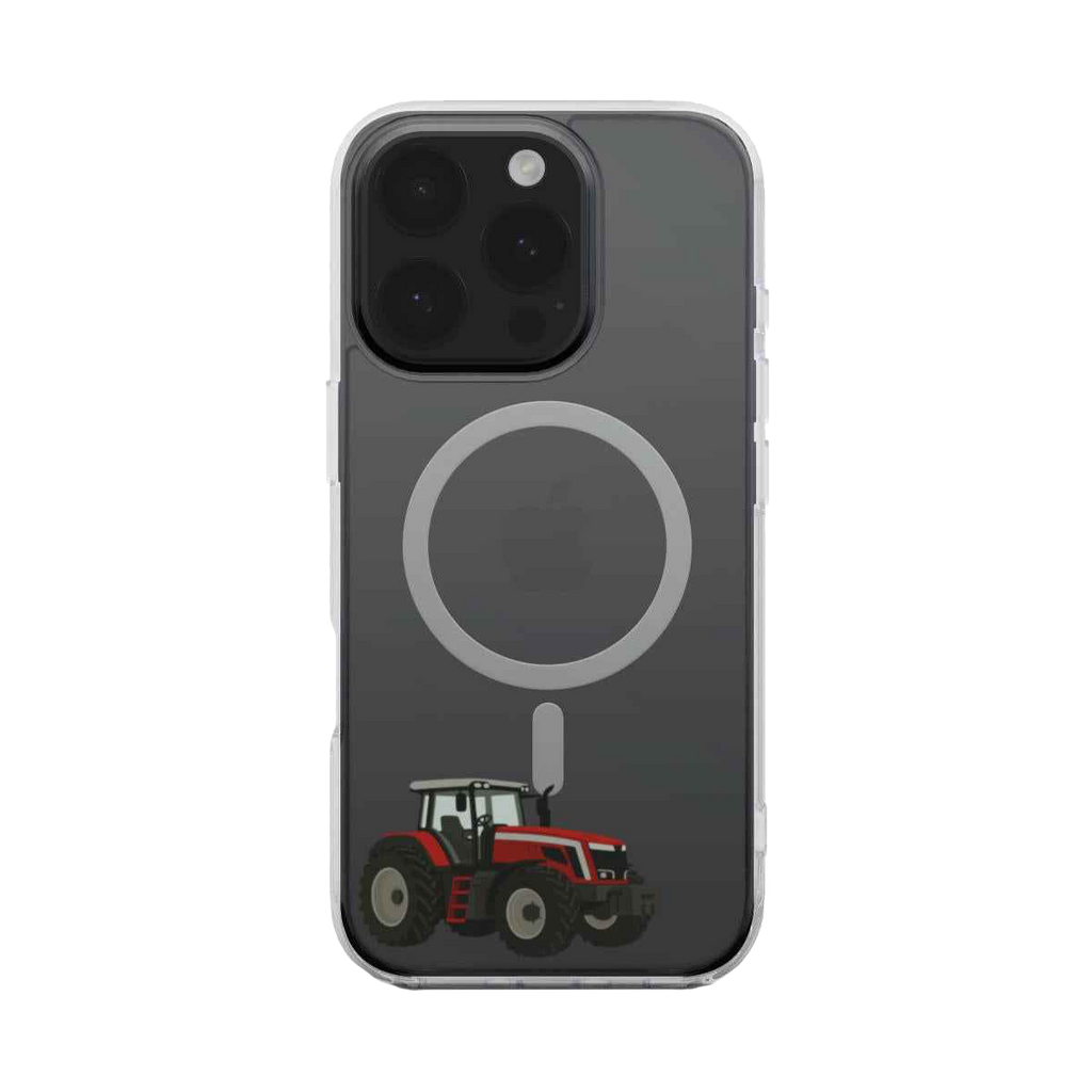 Coque Transparente MagSafe – Tracteur Massey Ferguson