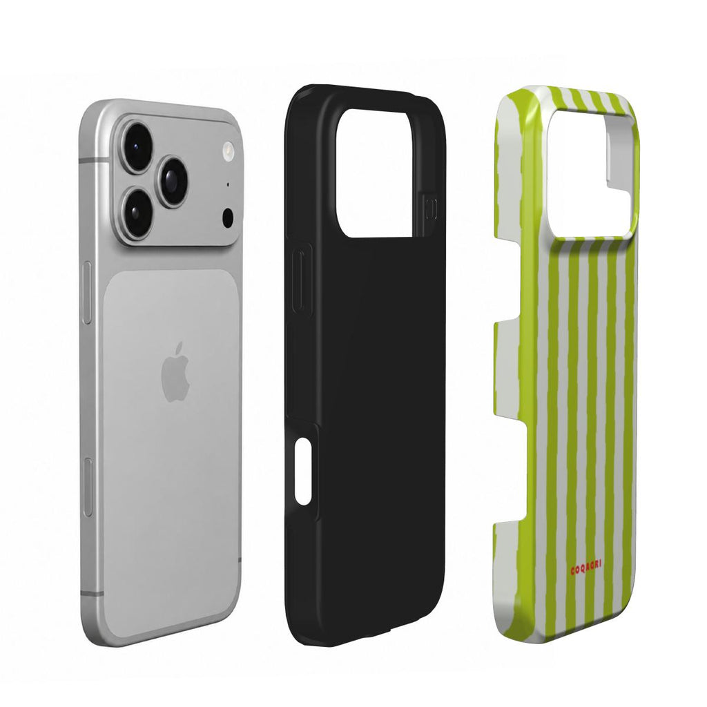 Coque - Vert et Gris