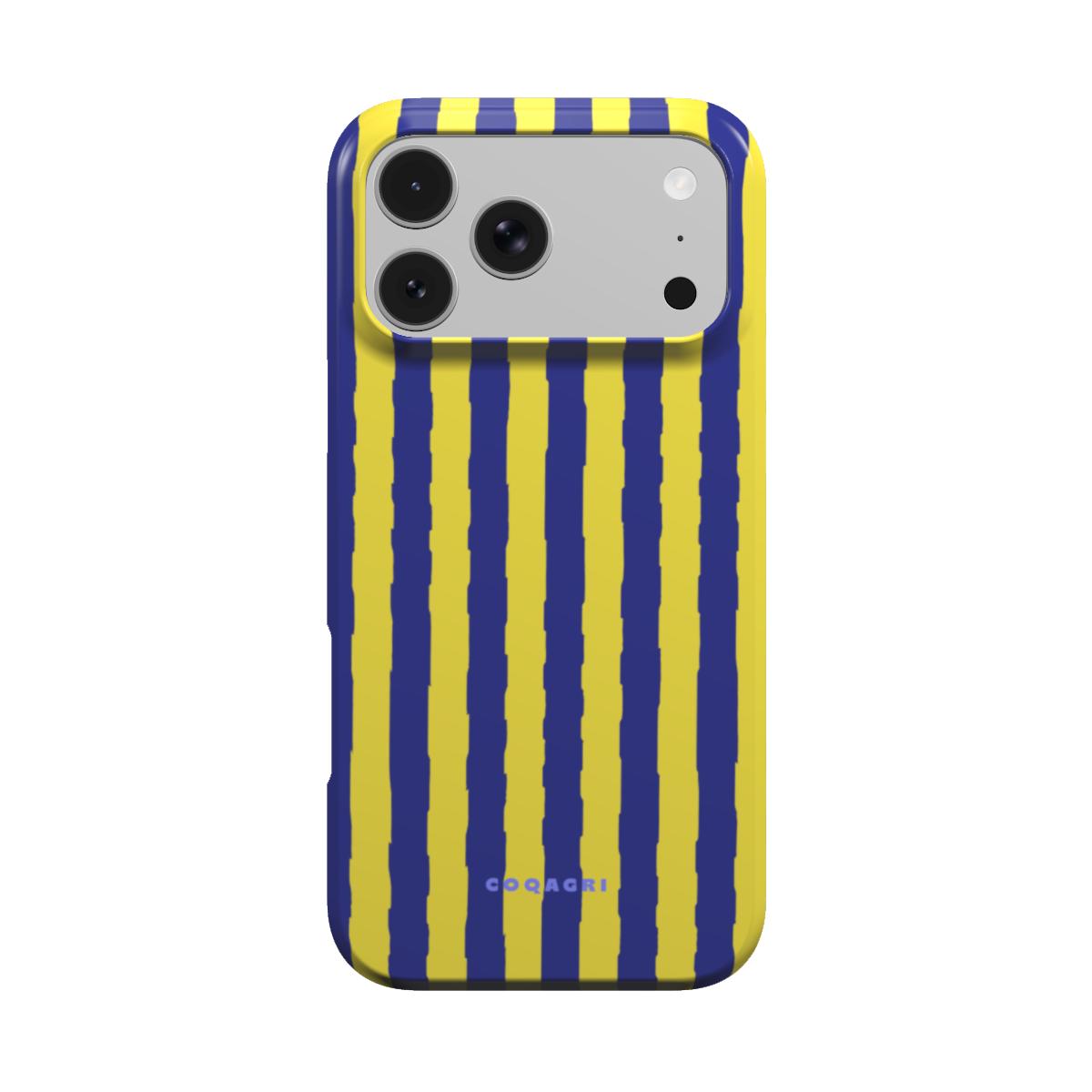 Coque - Bleu et Jaune