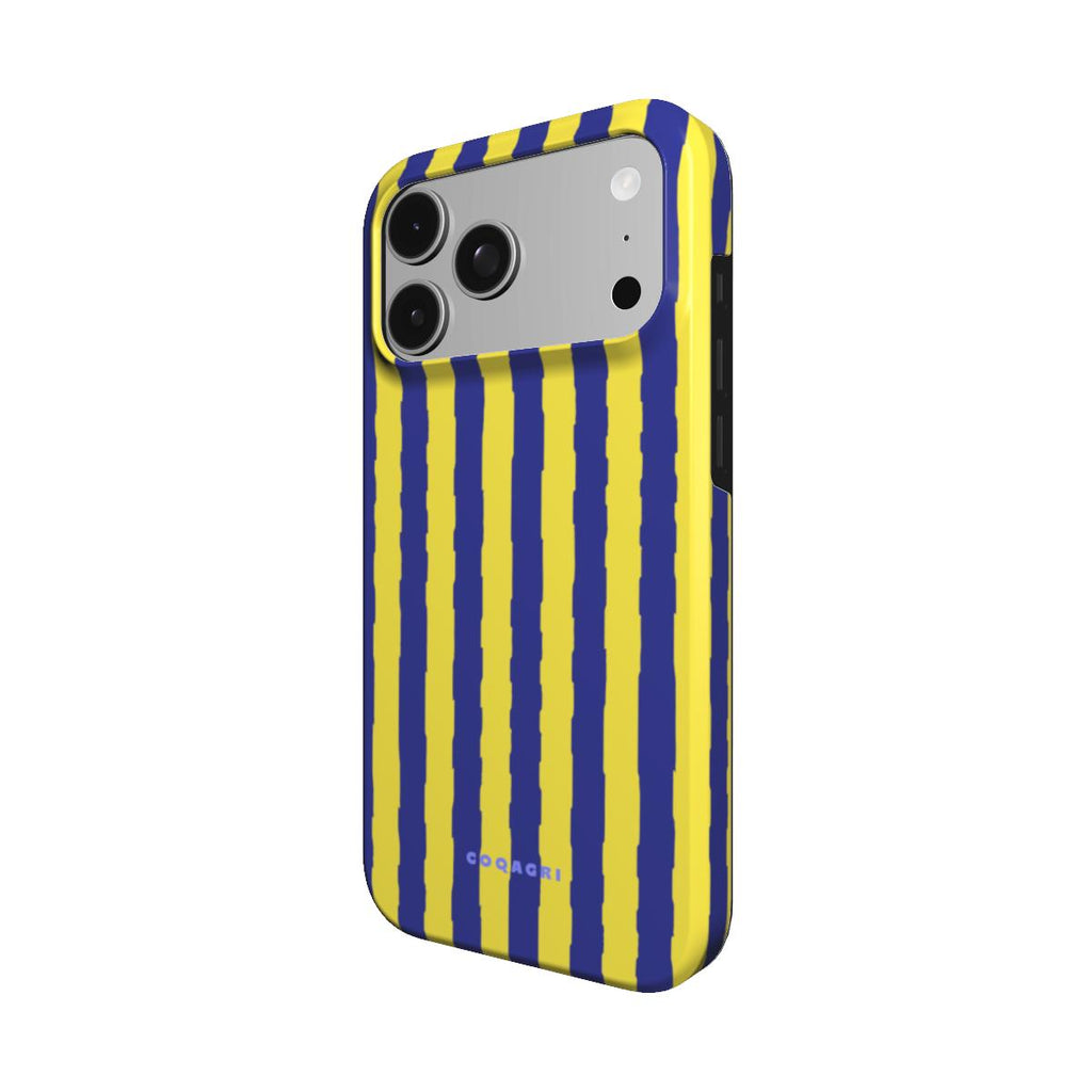 Coque - Bleu et Jaune