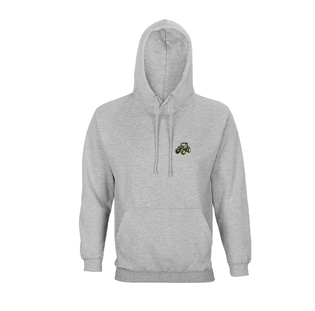 Sweat à capuche - John Deere 7710 Gris
