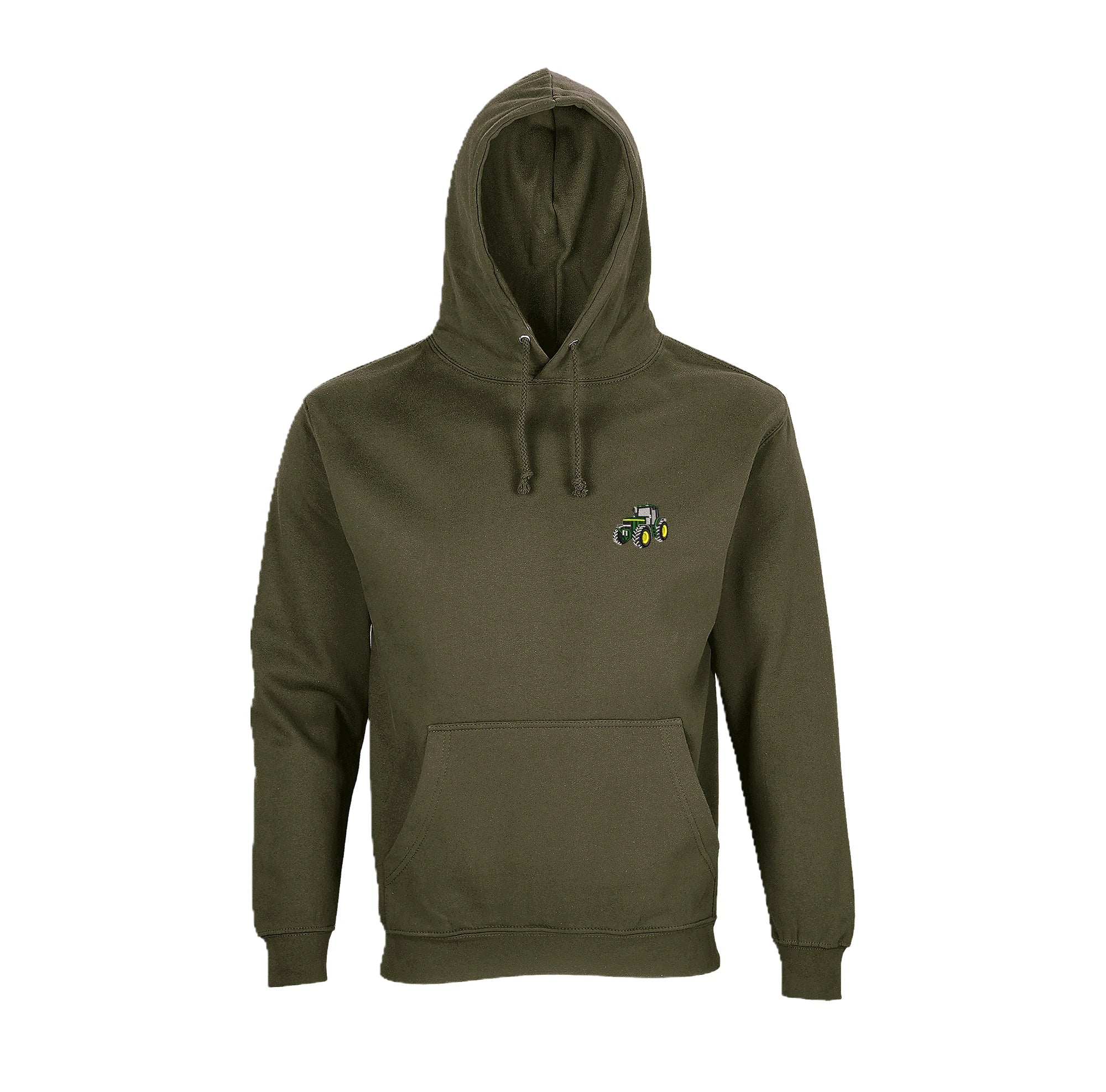 Sweat à capuche - John Deere 7710 Kaki