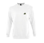 Sweat col rond - John Deere 7710 Blanc