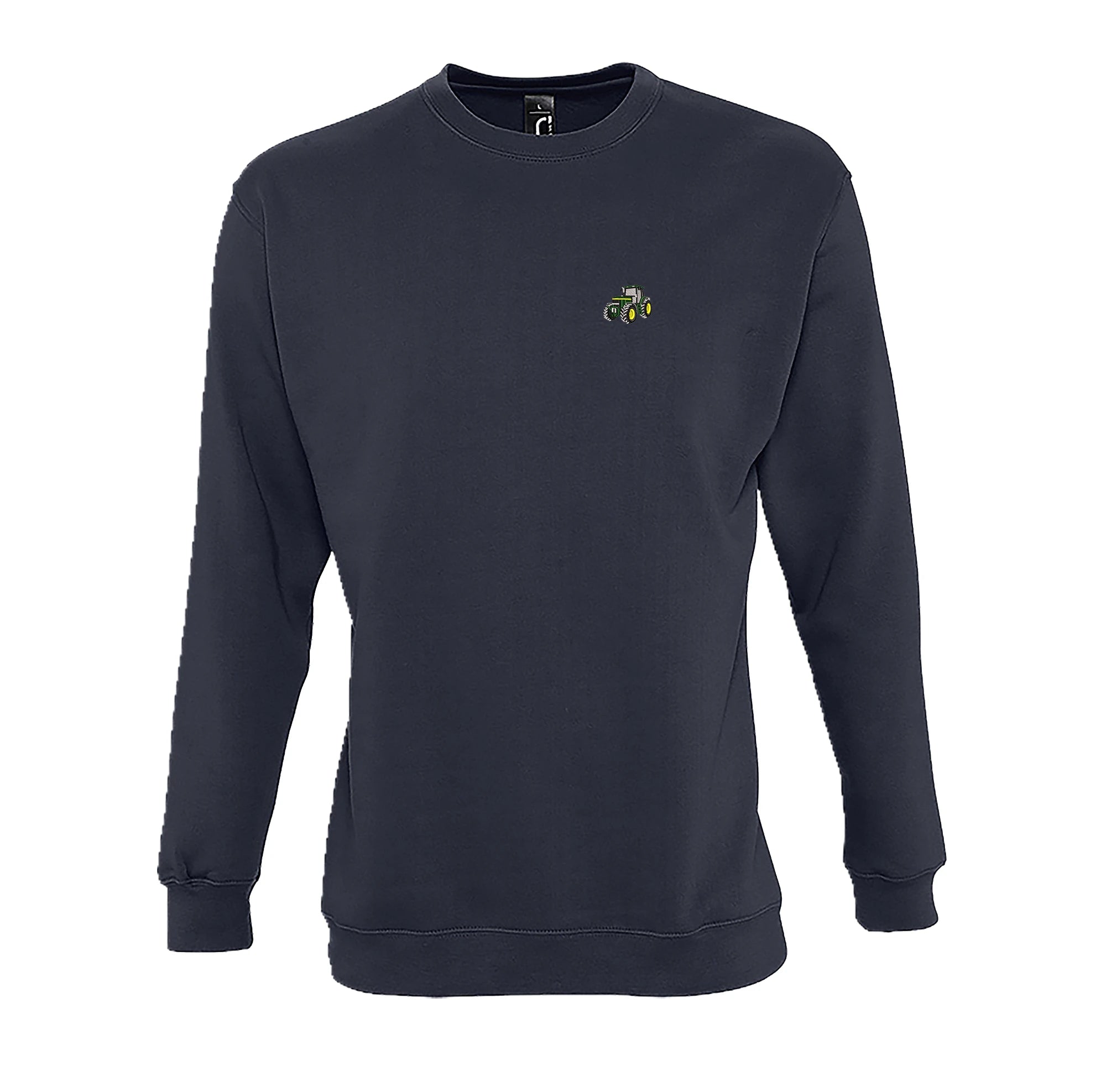 Sweat col rond - John Deere 7710 Bleu Marine