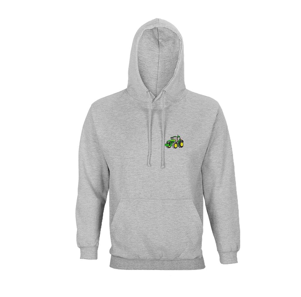 Sweat à capuche - John Deere 8R Gris