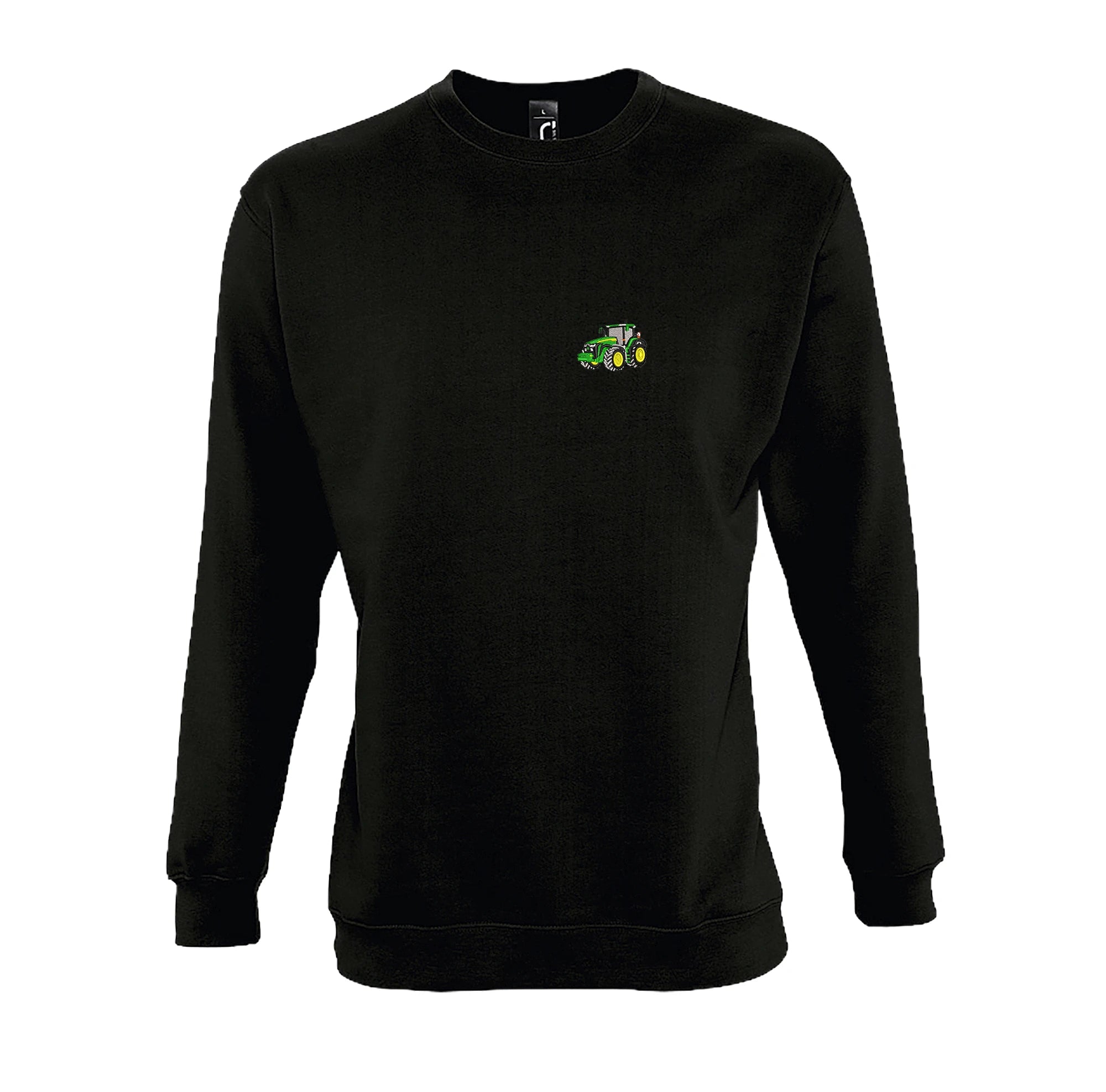 Sweat col rond - John Deere 8R Noir