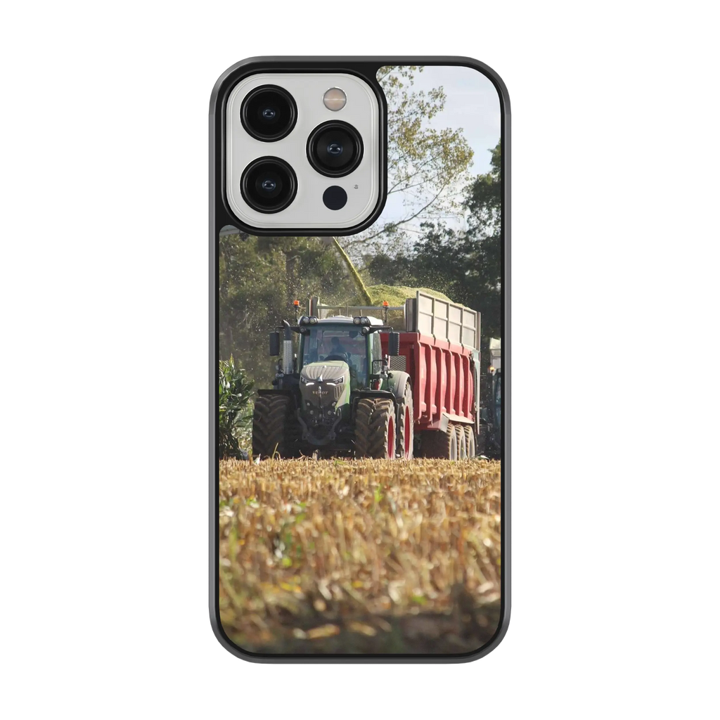 Coque Fendt avec remorque Ensilage