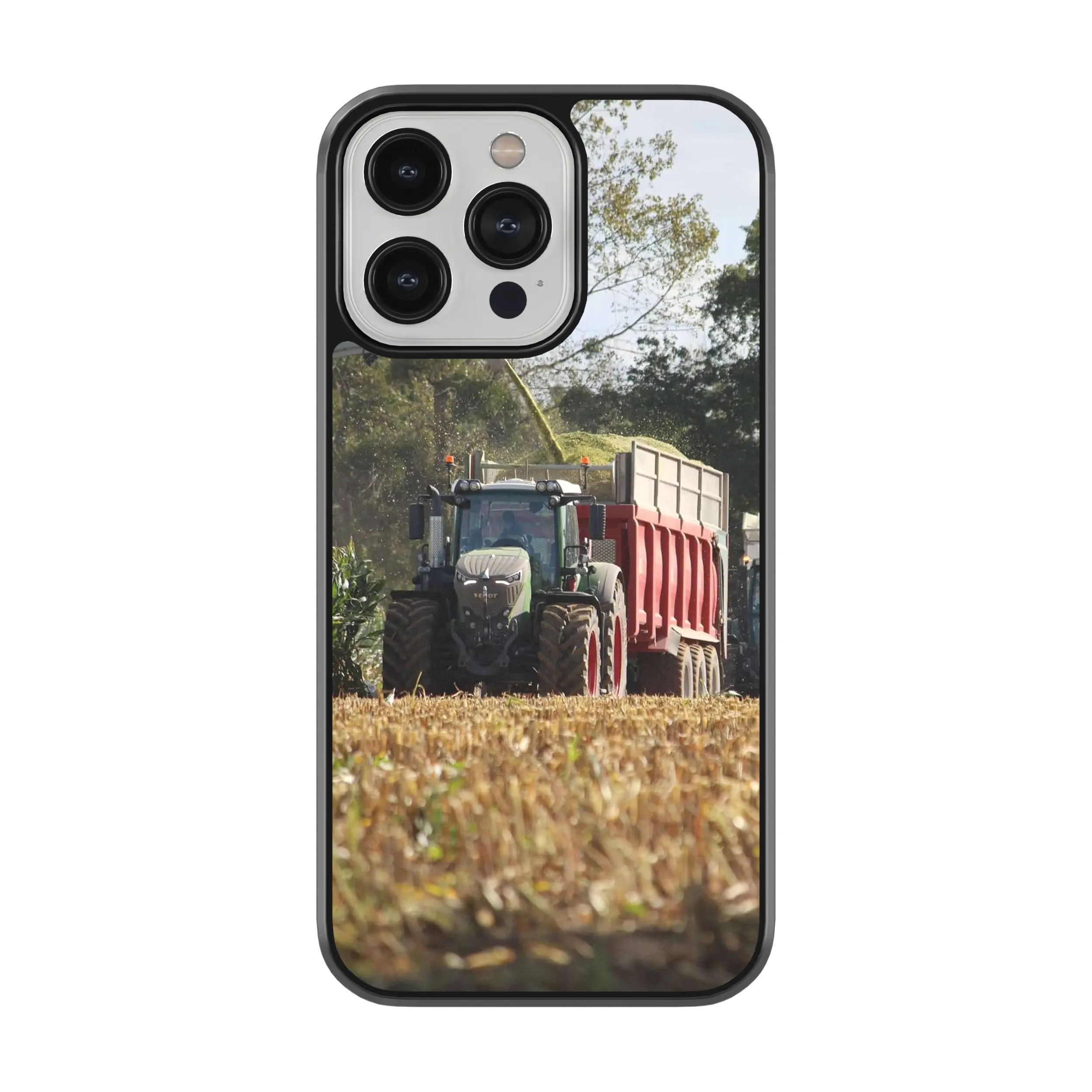 Coque Fendt avec remorque Ensilage