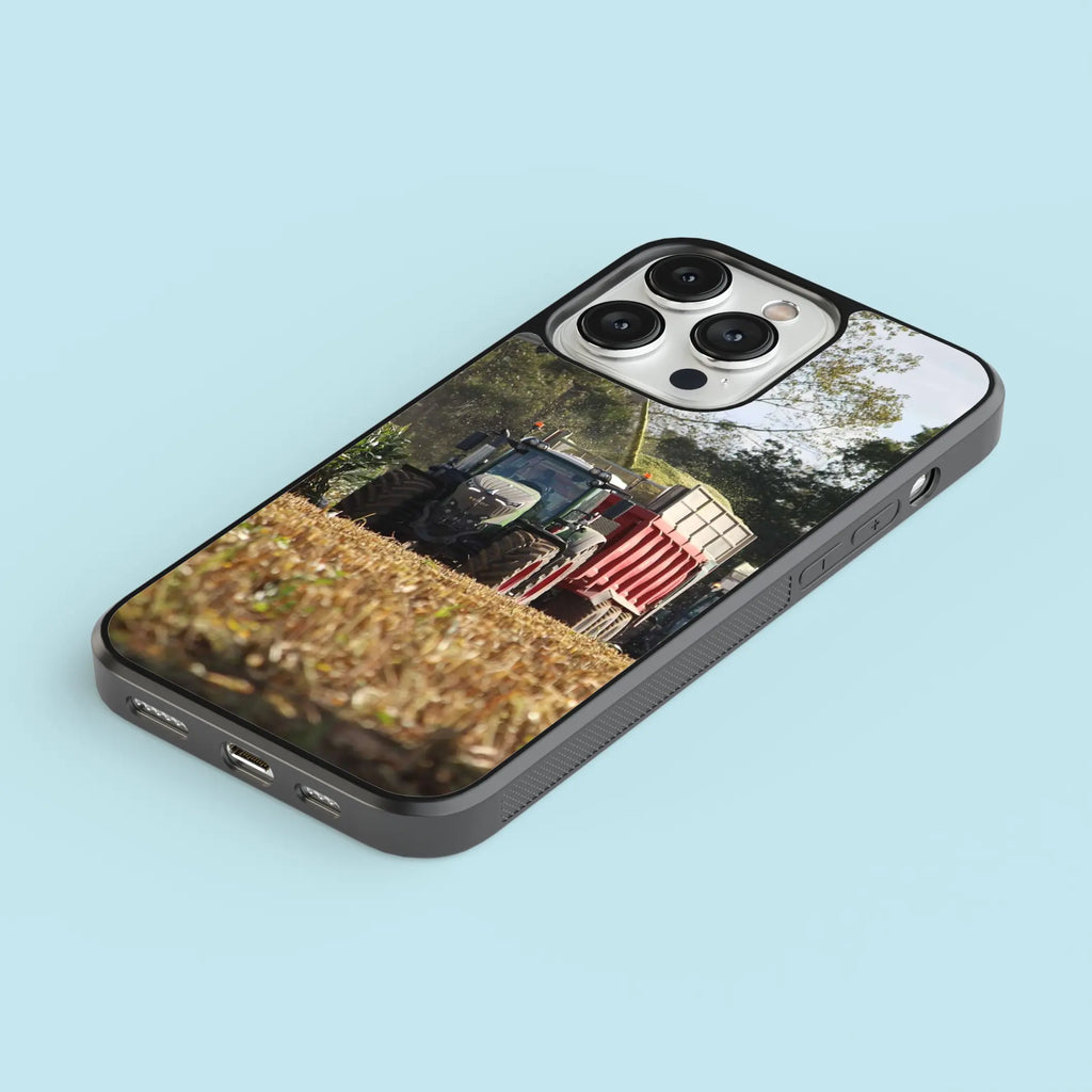 Coque Fendt avec remorque Ensilage