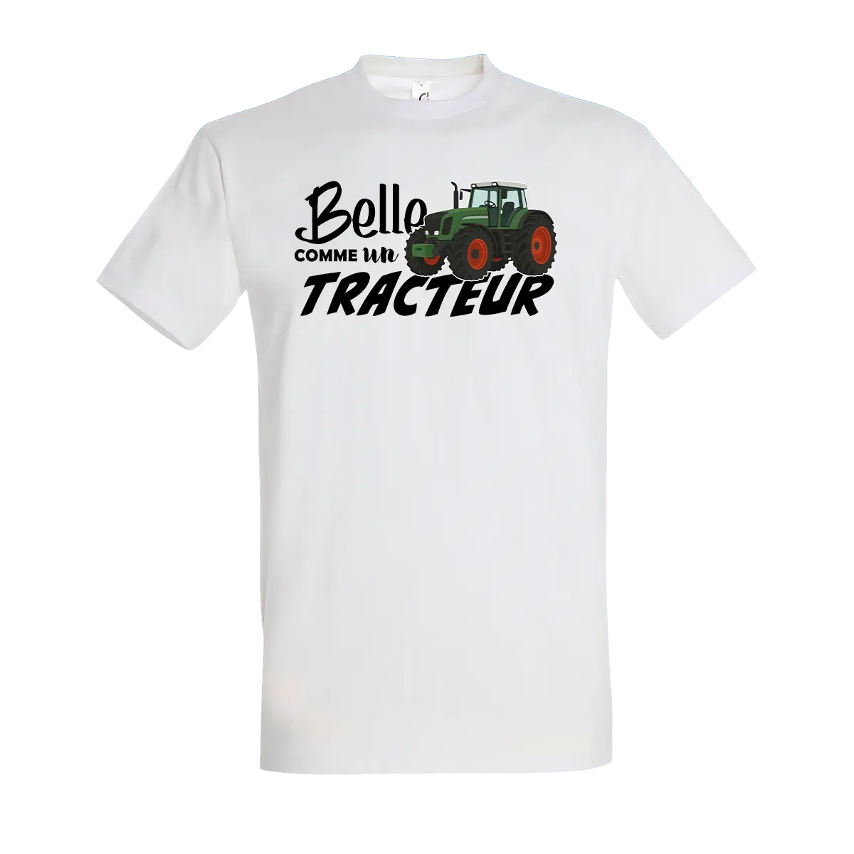 T-shirt Belle Comme Un Tracteur - Personnalisable 🌸