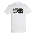 T-shirt Belle Comme Un Tracteur - Personnalisable 🌸 - COQ AGRI