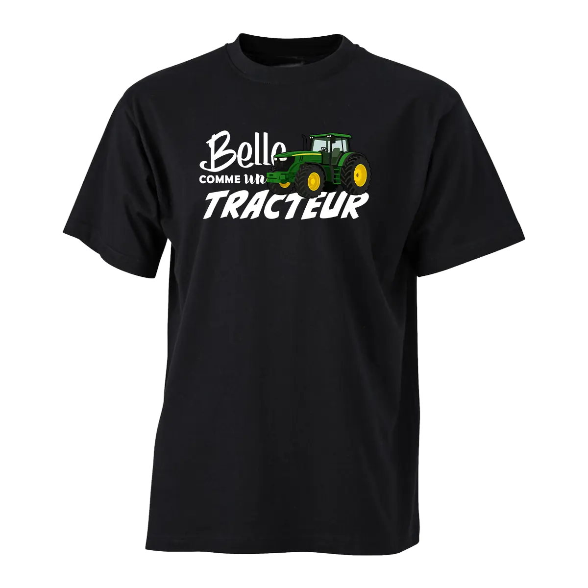 T-shirt Belle Comme Un Tracteur - Personnalisable 🌸 - COQ AGRI
