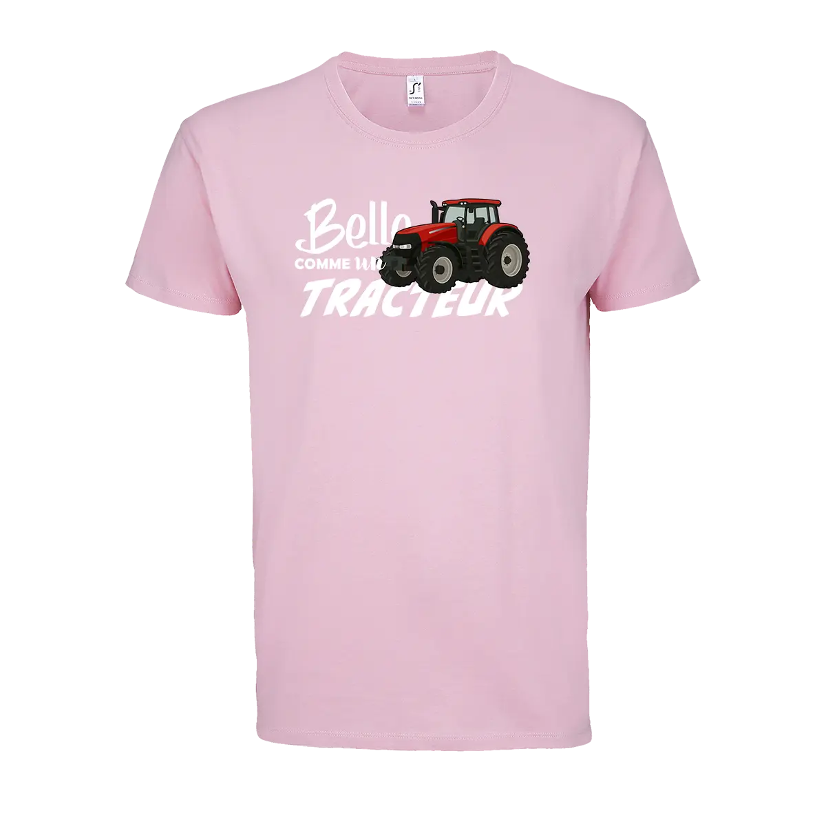 T-shirt Belle Comme Un Tracteur - Personnalisable 🌸