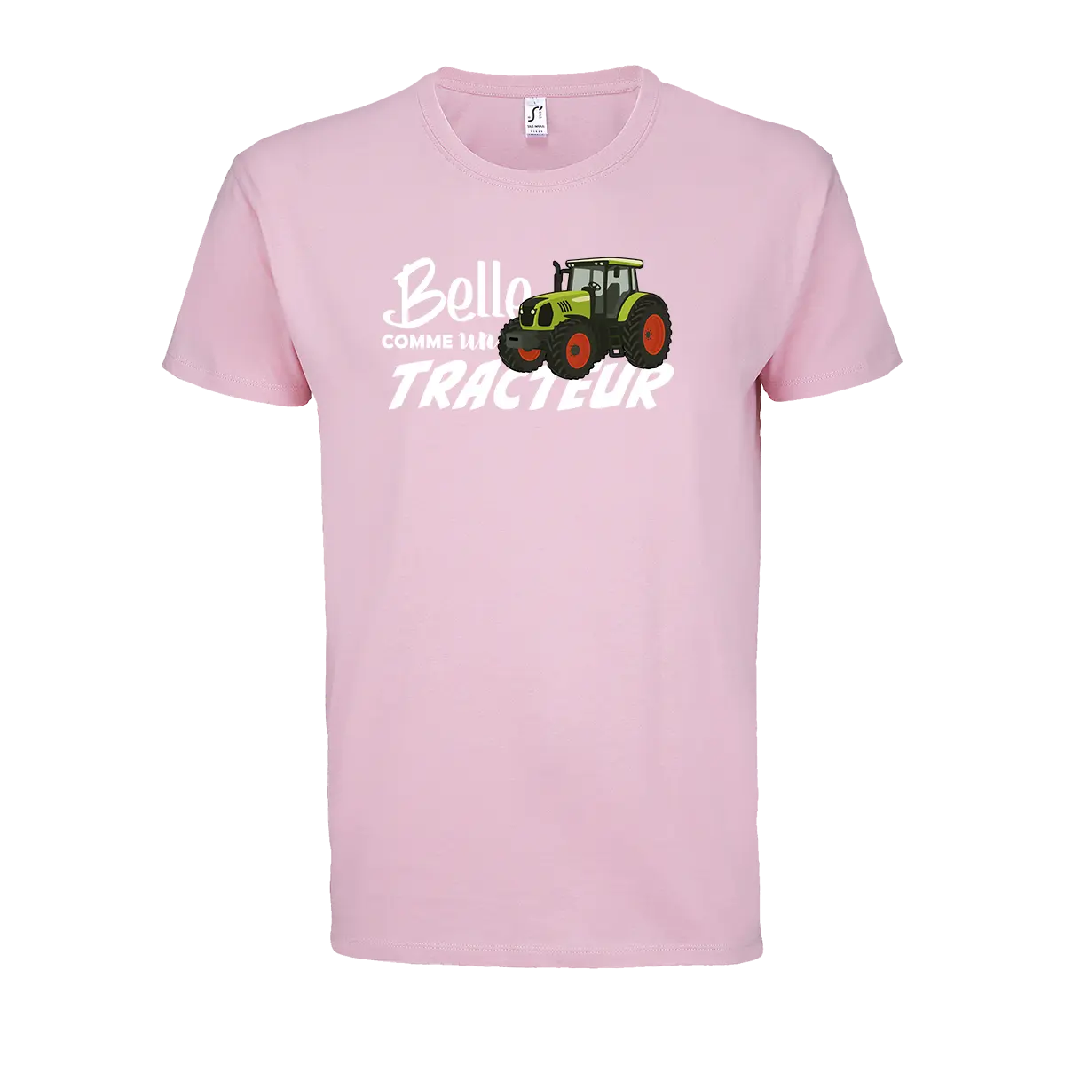 T-shirt Belle Comme Un Tracteur - Personnalisable 🌸