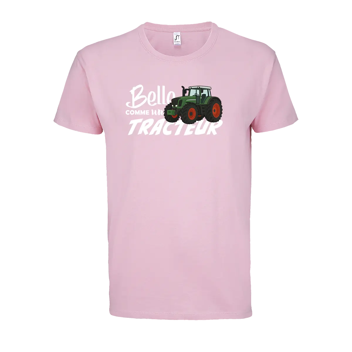 T-shirt Belle Comme Un Tracteur - Personnalisable 🌸 - COQ AGRI