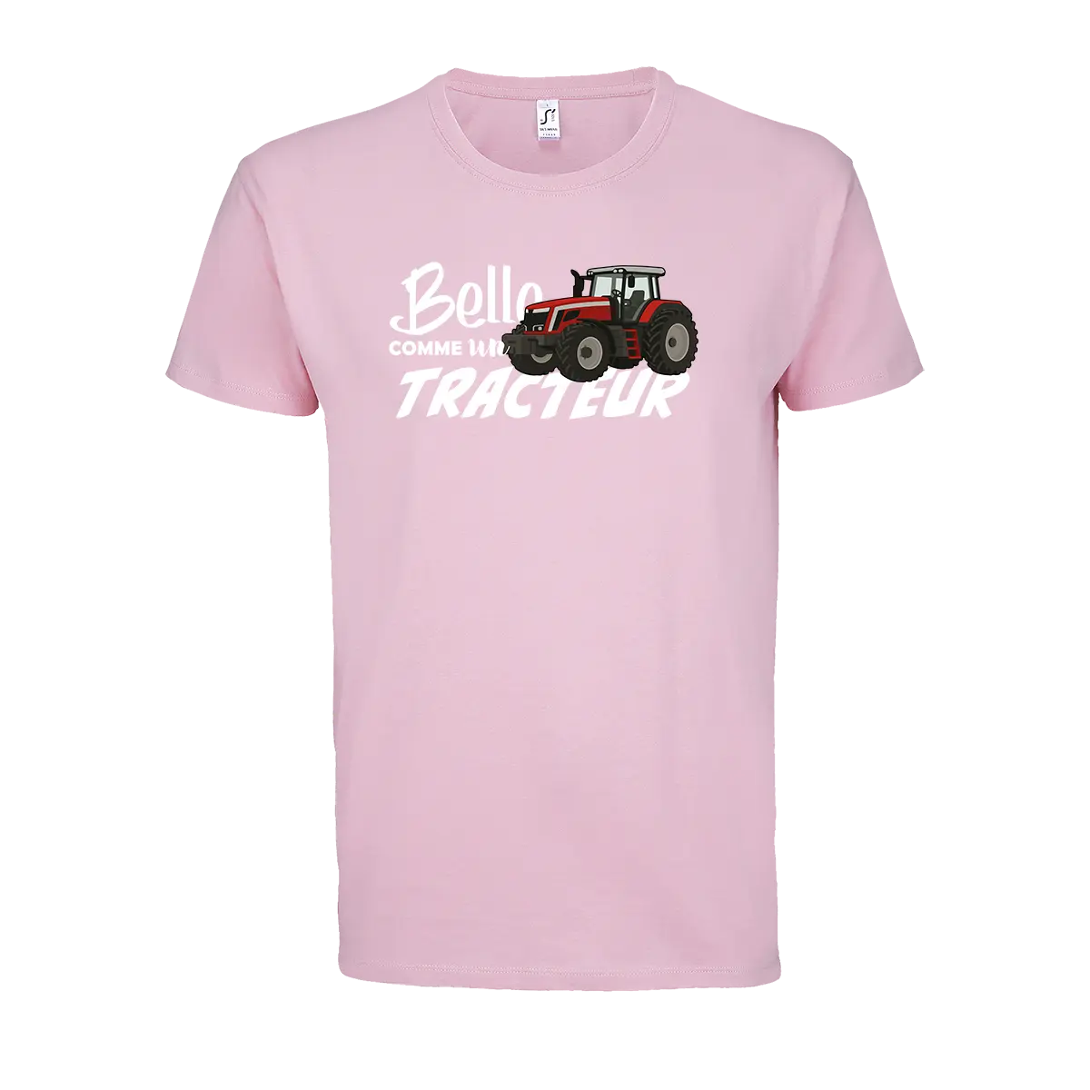 T-shirt Belle Comme Un Tracteur - Personnalisable 🌸 - COQ AGRI