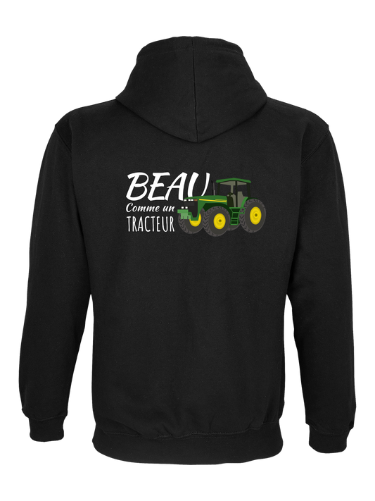 Sweat "Beau comme un tracteur"