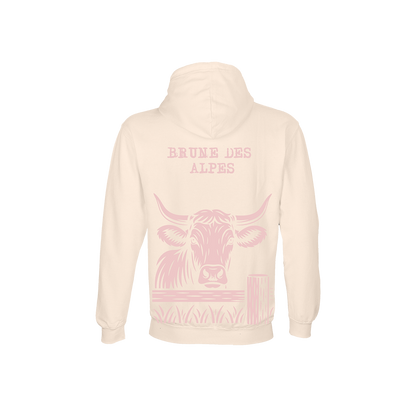Sweat ~ Vache crème - COQ AGRI