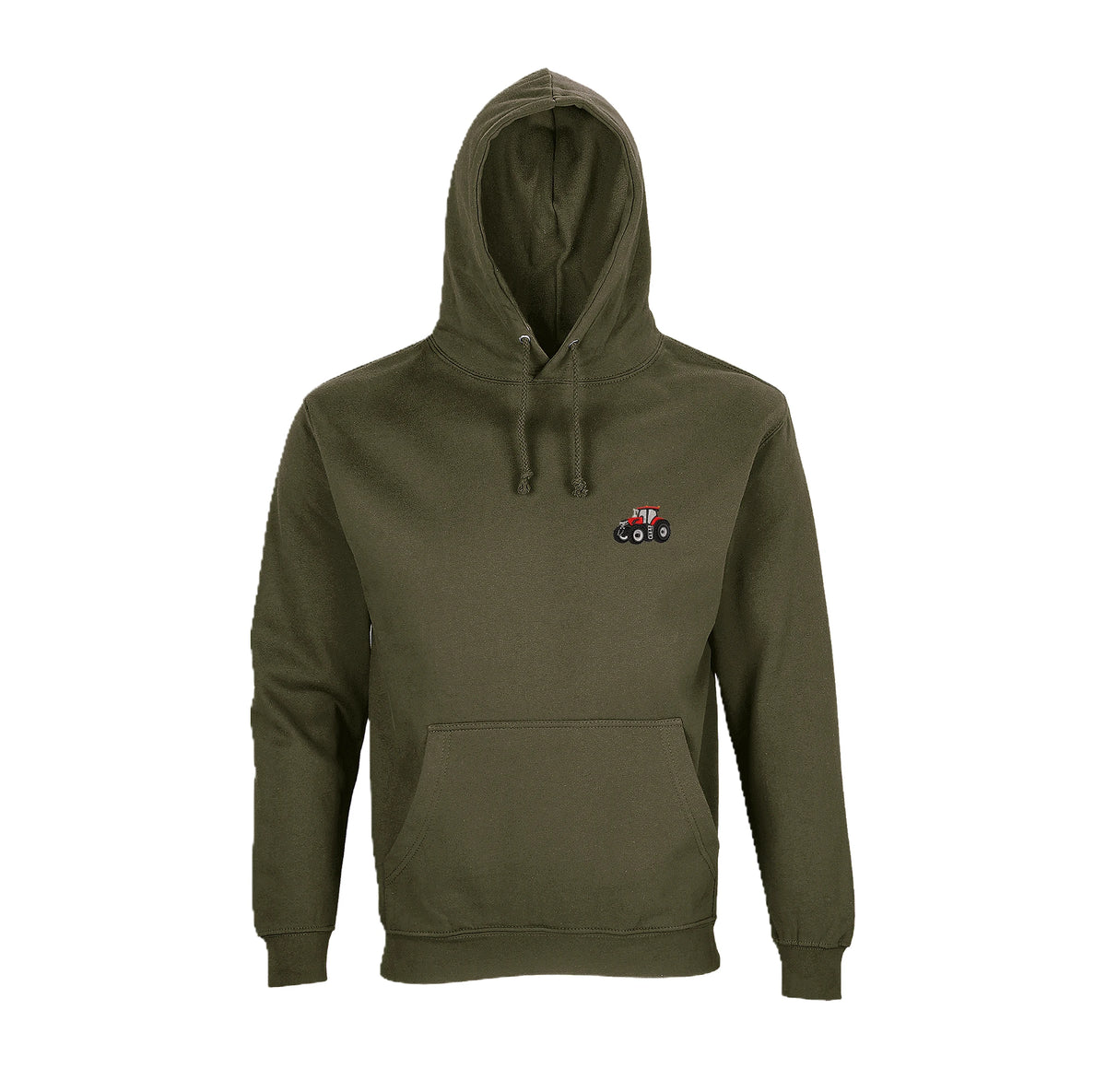 Sweat à capuche - Case IH Kaki