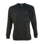 Sweat col rond - Case IH Marron Chocolat