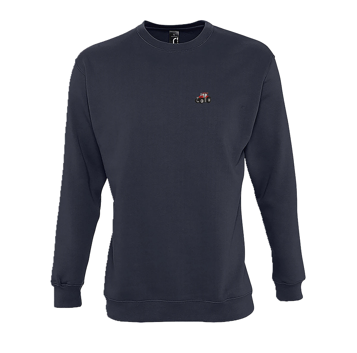 Sweat col rond - Case IH Bleu Marine
