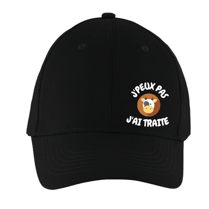 Casquette "J'peux pas j'ai traite"