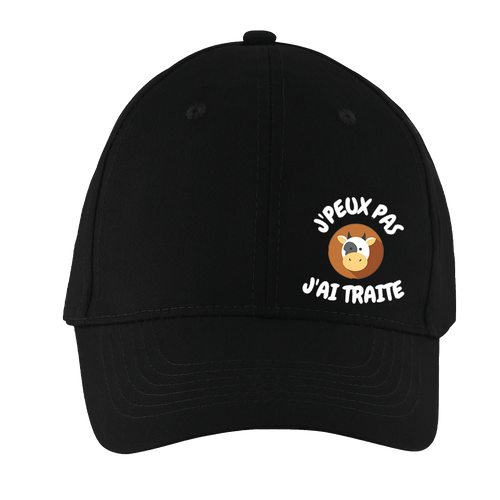 Casquette "J'peux pas j'ai traite"