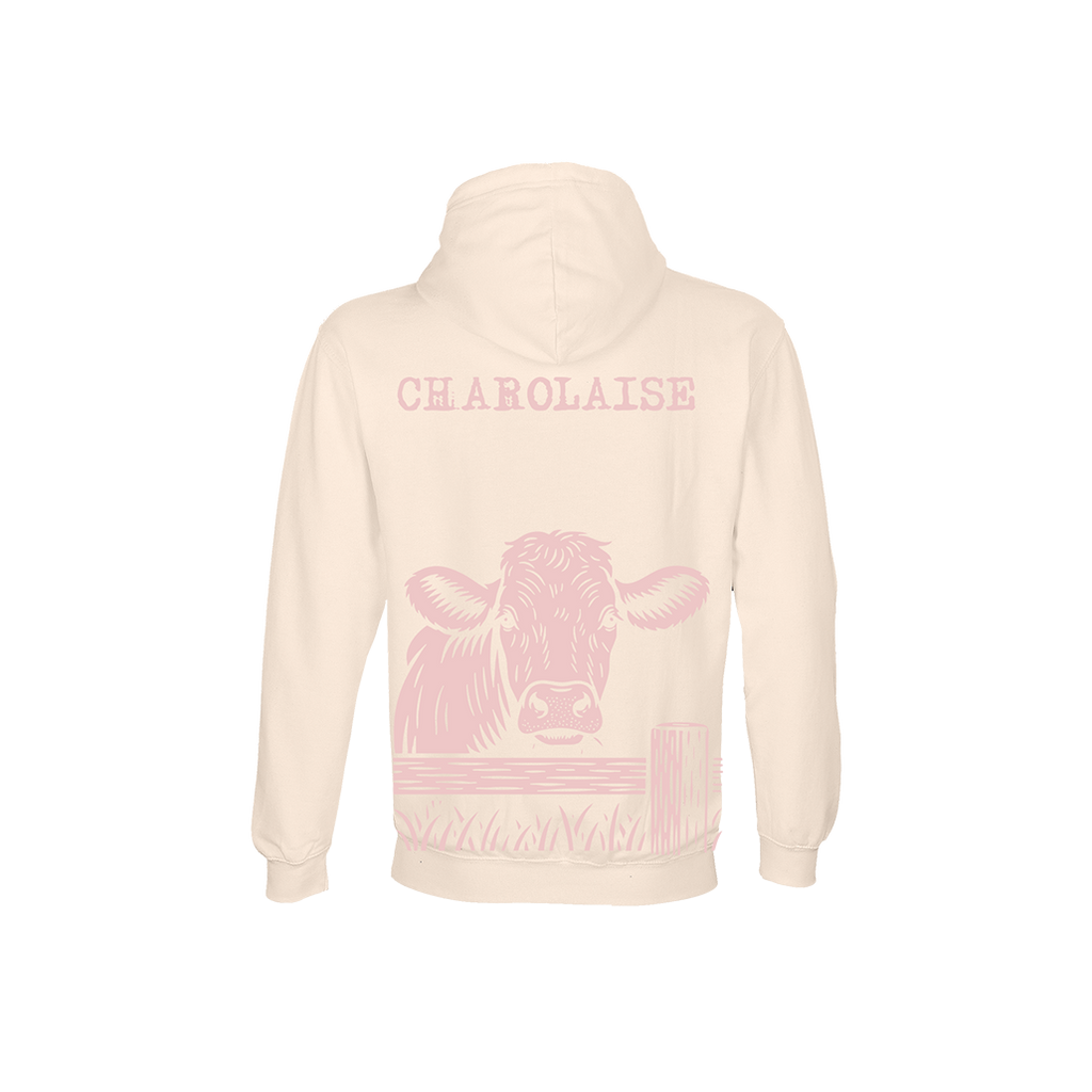 Sweat ~ Vache crème - COQ AGRI
