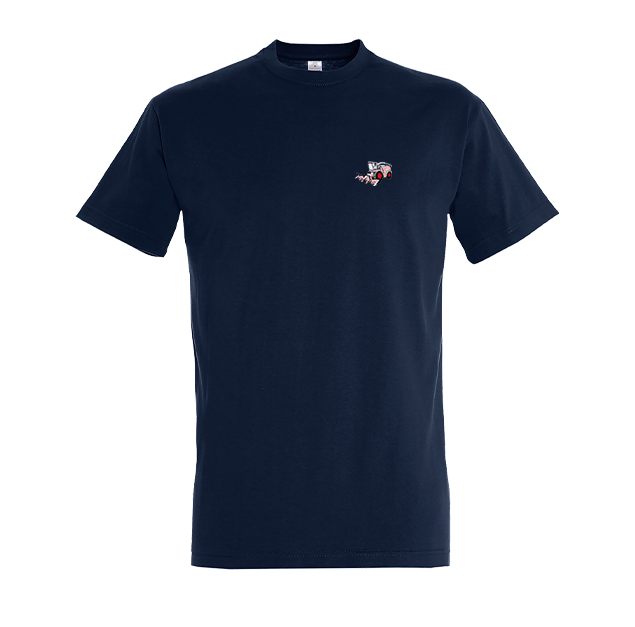 T-shirt - Claas Jaguar 960 Rose Bleu Marine