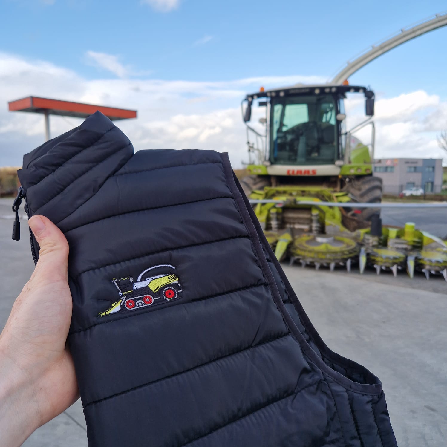 Doudoune - Ensileuse Claas