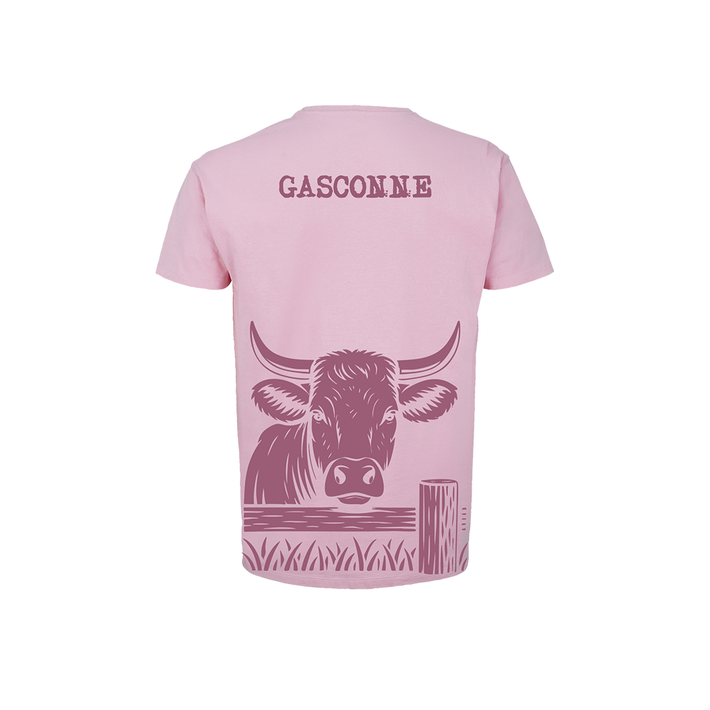 T-shirt vache rose 🎀 - COQ AGRI