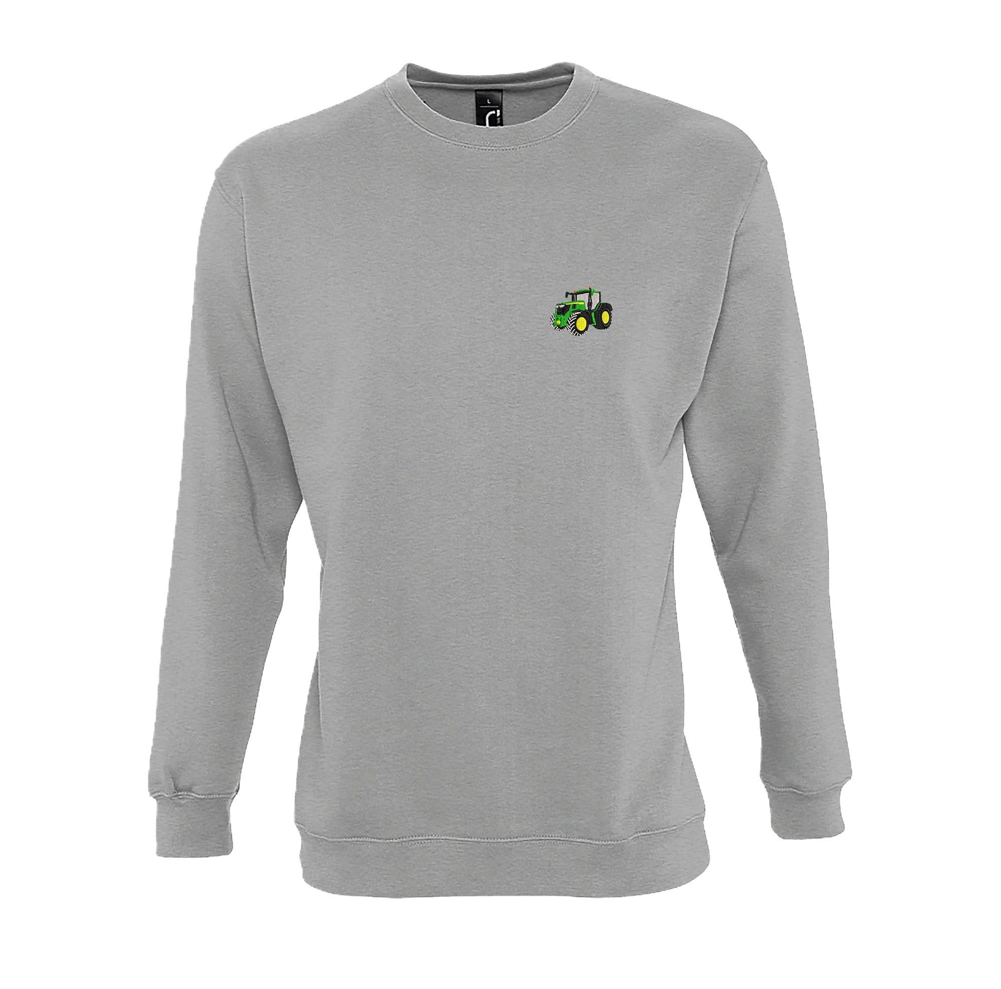 Sweat col rond - John Deere 6R250 Gris
