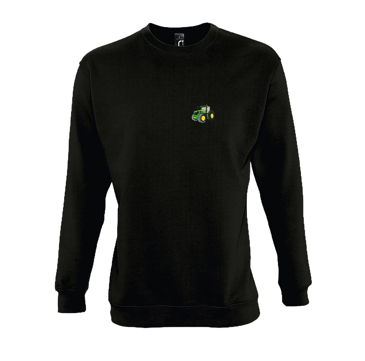 Sweat col rond - John Deere 6R250 Noir