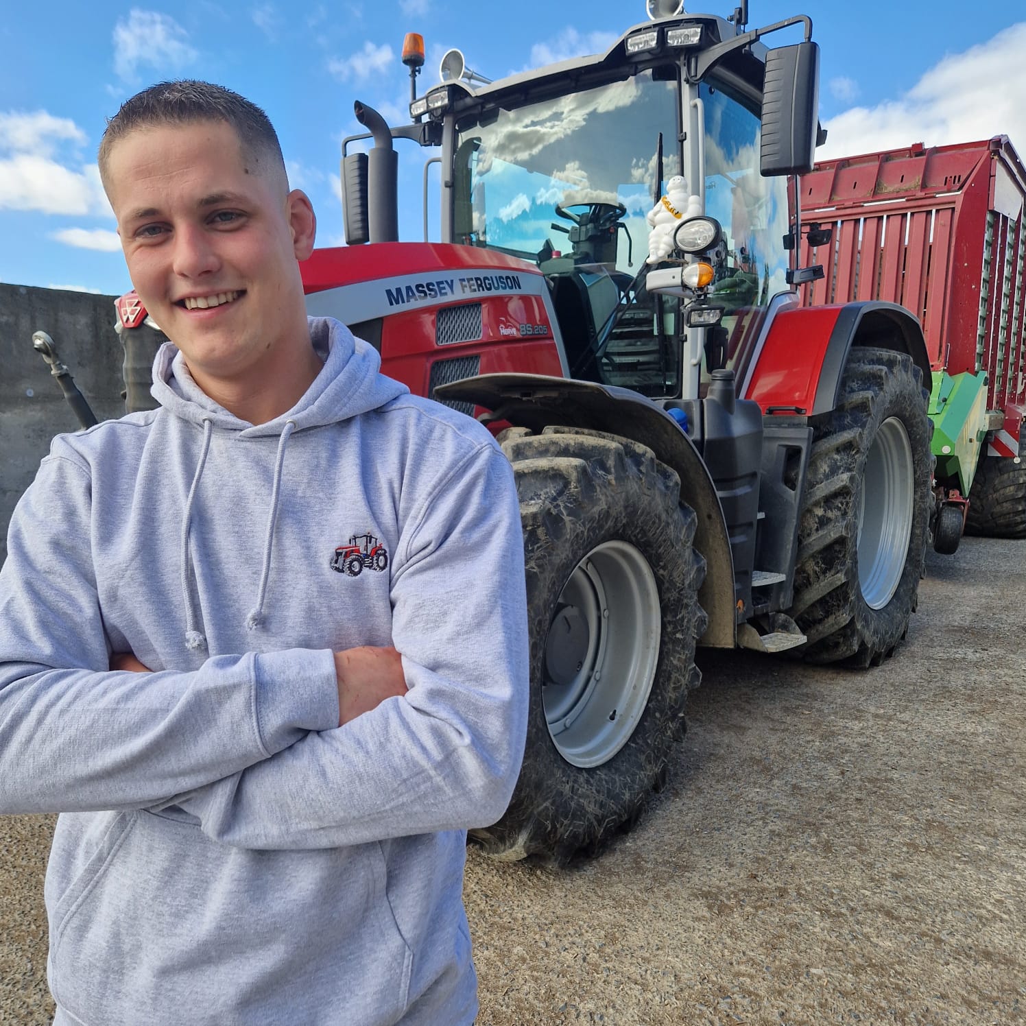 Sweat à capuche - Massey 8S