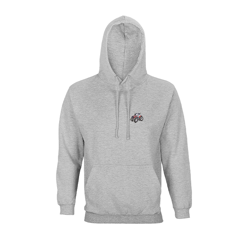 Sweat à capuche - Massey Ferguson 7700 Gris