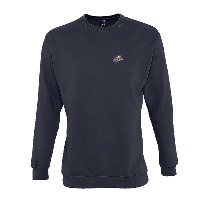 Sweat col rond - Massey Ferguson 7700 Bleu Marine