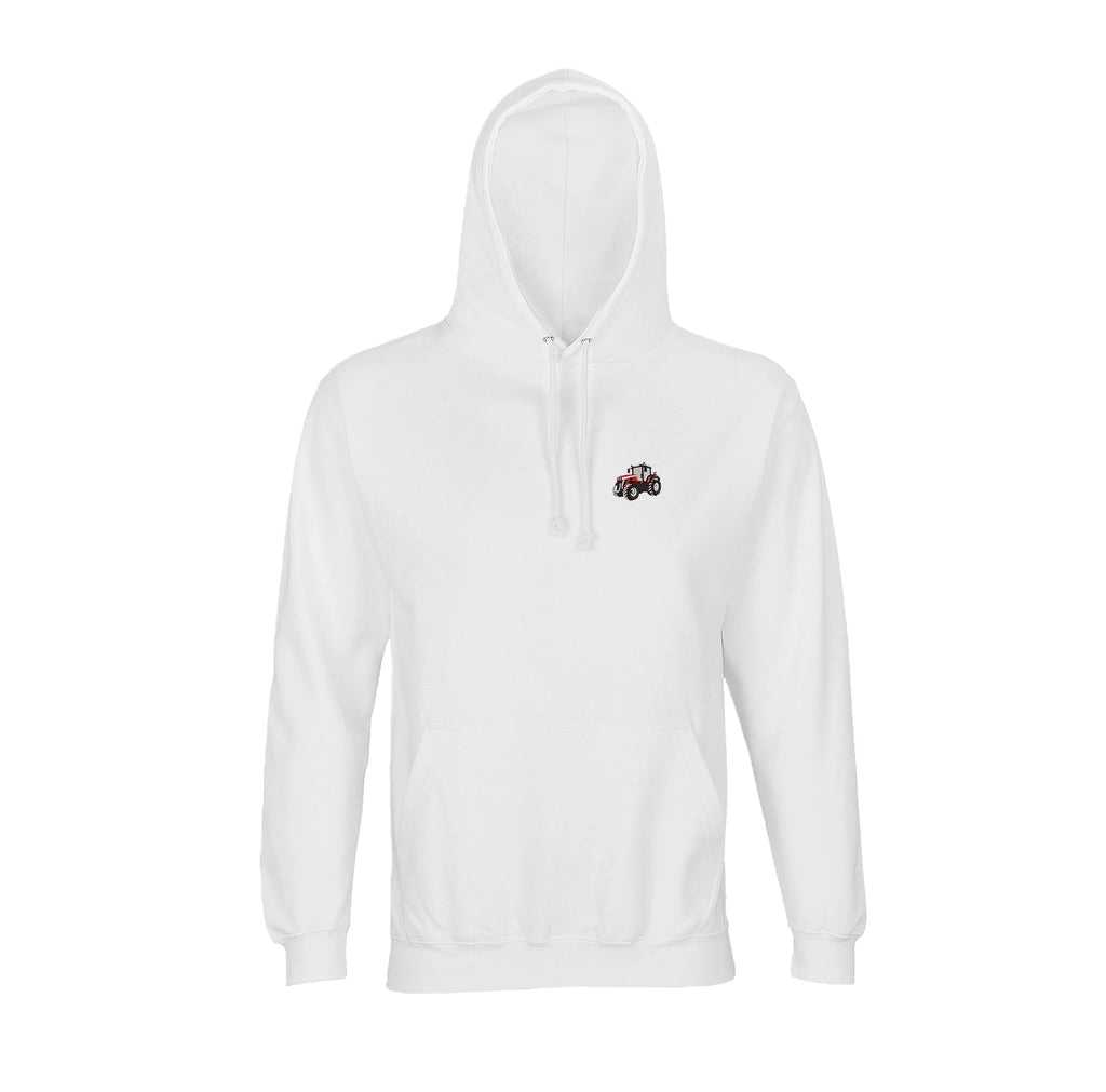 Sweat à capuche - Massey 8S Blanc