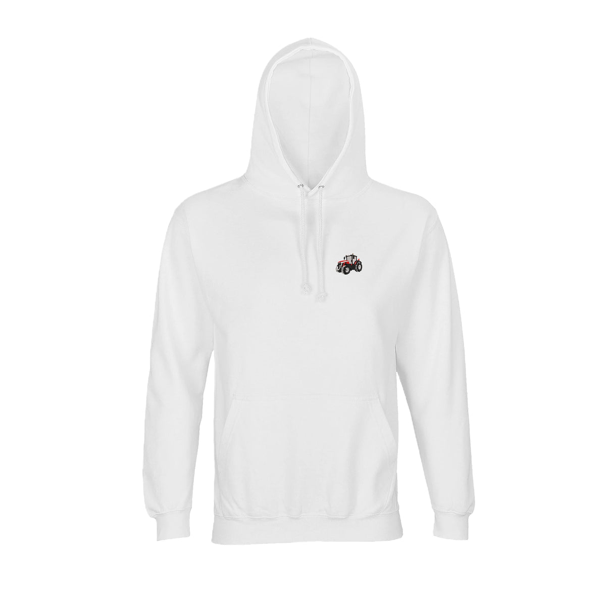 Sweat à capuche - Massey 8S Blanc