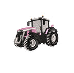 Sweat à capuche - Massey 8S Rose - détail broderie blanc