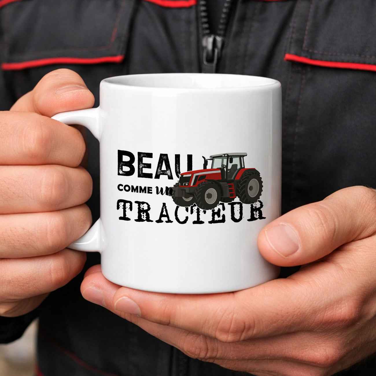 Mug beau comme un tracteur