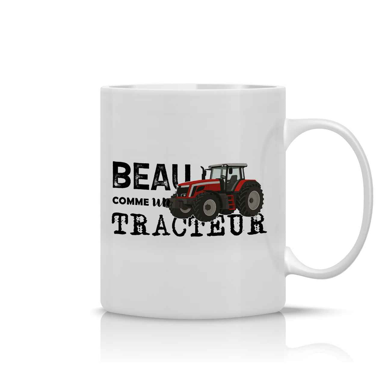 Mug beau comme un tracteur