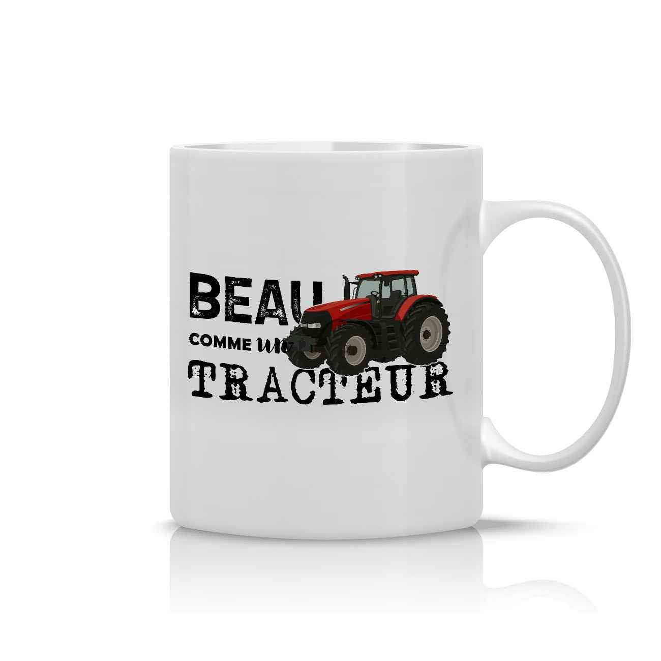Mug beau comme un tracteur