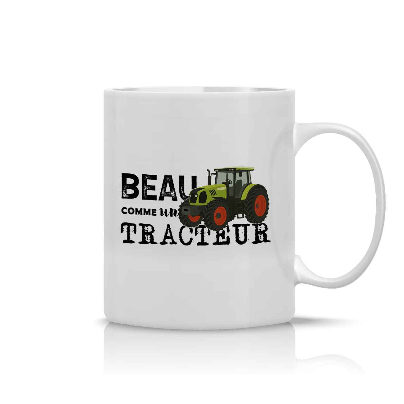 Mug beau comme un tracteur