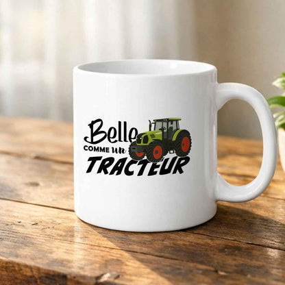 Mug belle comme un tracteur