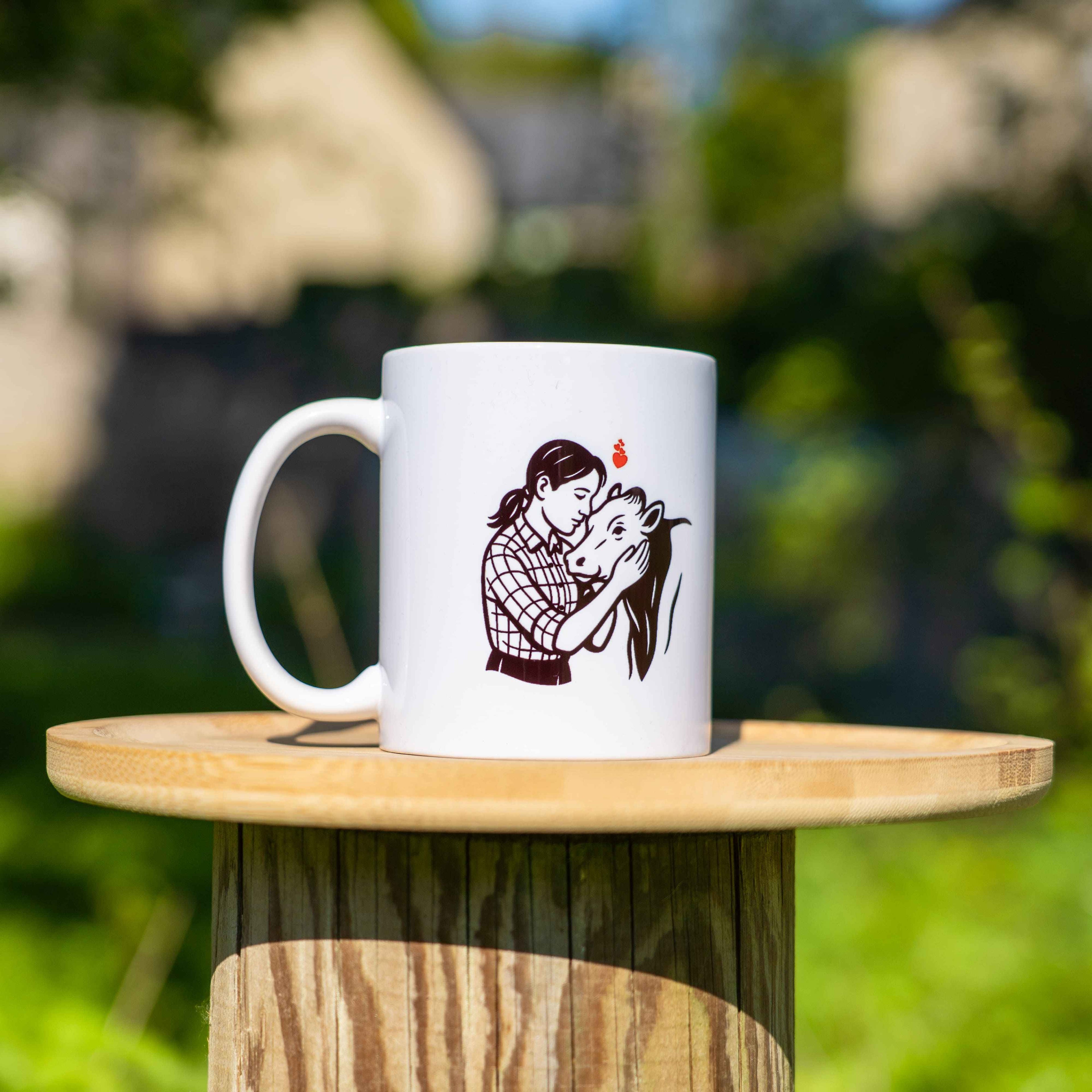 Mug " Tendresse à la ferme "