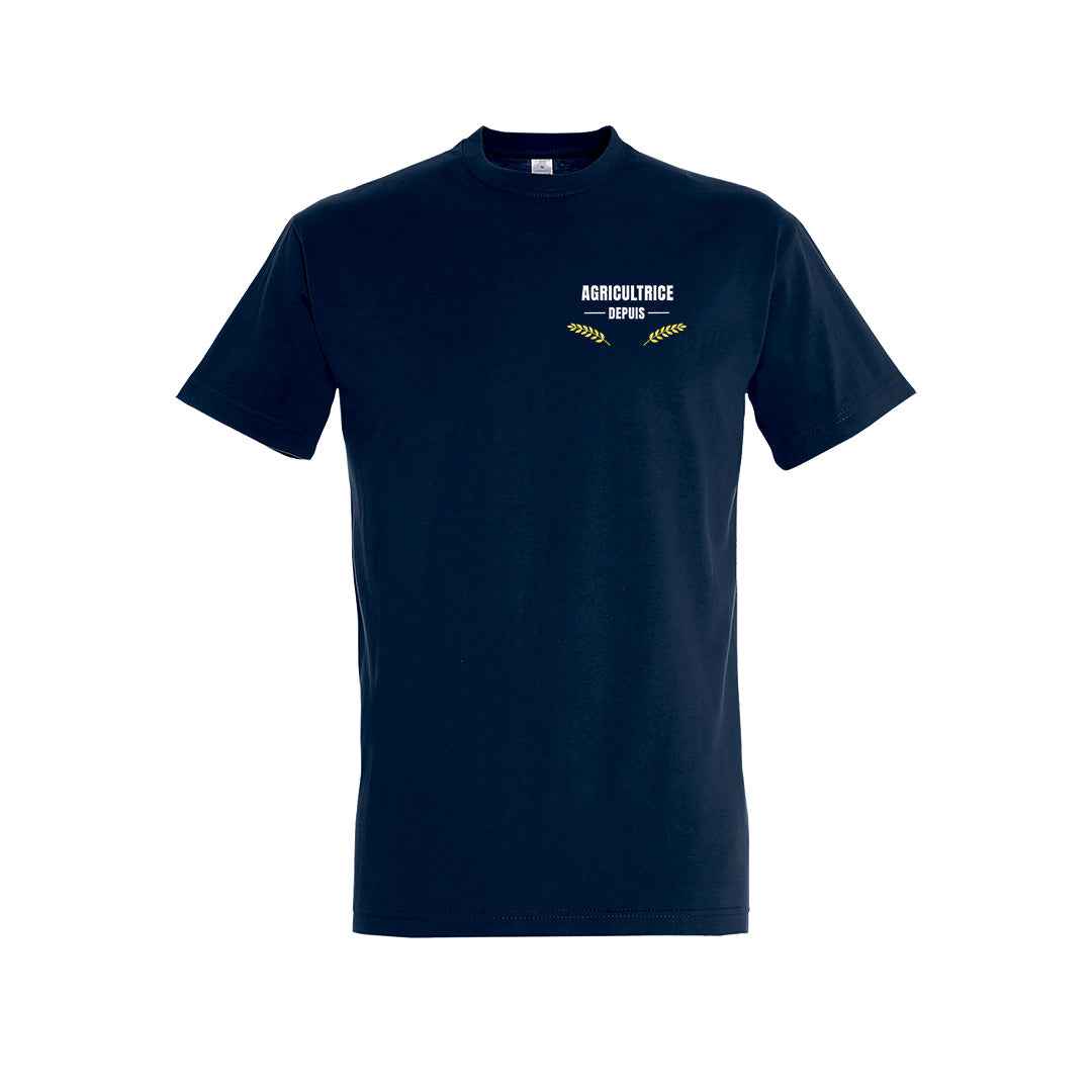 T-shirt Agricultrice depuis... - Personnalisable