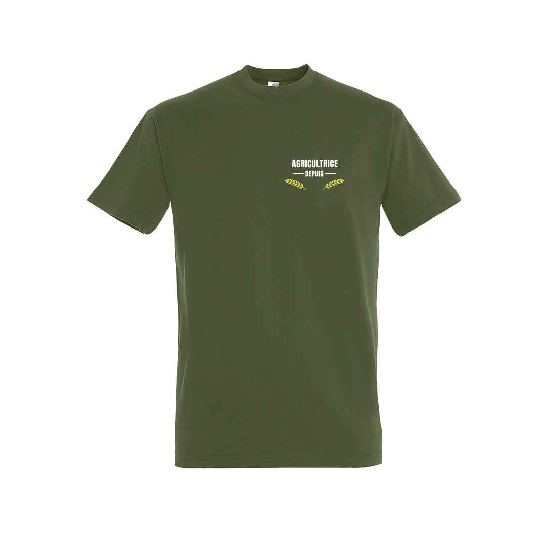 T-shirt Agricultrice depuis... - Personnalisable