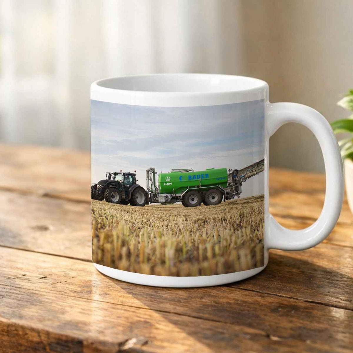 Mug Tracteur avec Épandeur Vert | Tasse Agricole - COQ AGRI Mug Tracteur avec Épandeur Vert | Tasse Agricole - COQ AGRI