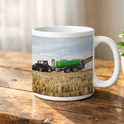 Mug Tracteur avec Épandeur